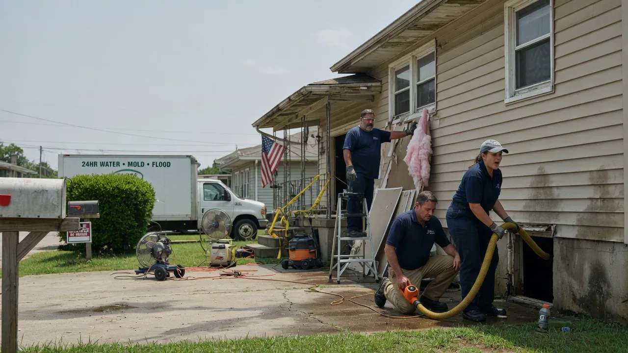 Water Damage Repair in Davisville, MO near me